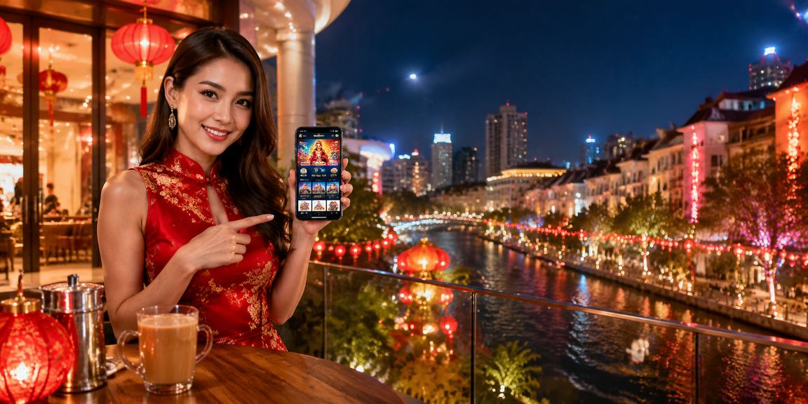 Players in Melaka use the mobile casino app to play online roulette with a responsive display